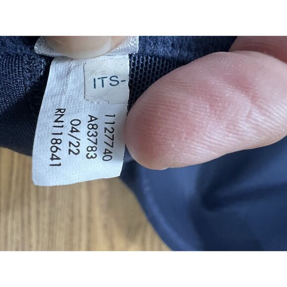 Cacique 48DDD Blue Lightly Lined Balconette Nylon Spandex 4 Hook & Eye Underwire - Picture 6 of 6